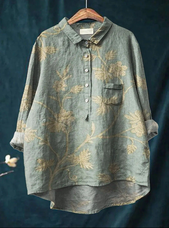 Emilia | BLOUSE FLORALE INTEMPORELLE
