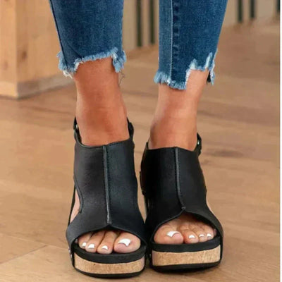 Lina | Sandales compensées pour femme