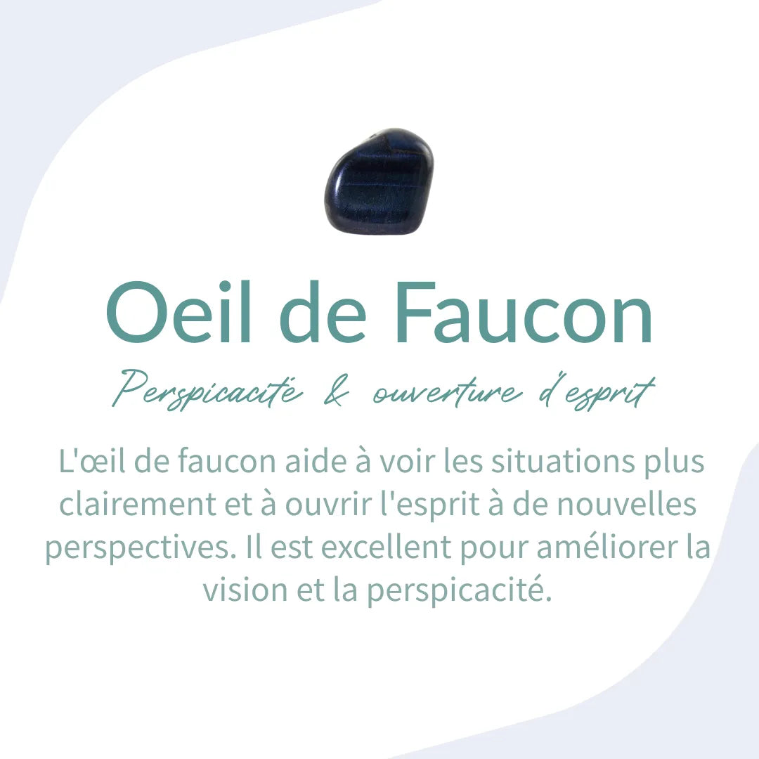Bracelet "Oeil Multiple" en Oeil de Tigre, Oeil de Taureau & Oeil de Faucon