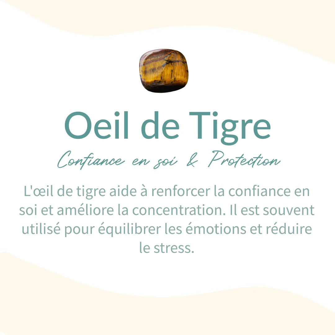 Bracelet "Oeil Multiple" en Oeil de Tigre, Oeil de Taureau & Oeil de Faucon