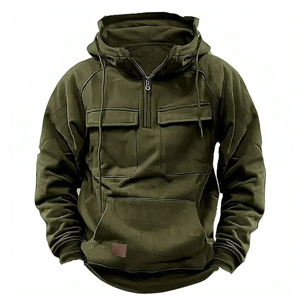 Sweat tactique à capuche pour hommes - Luke