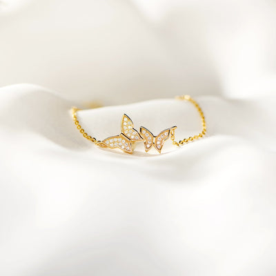 Edmonton Essence™ | Delicate Butterfly Bracelet