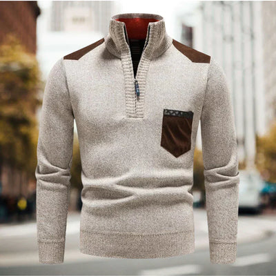 Canelo | Pull zippé pour homme | Chaud