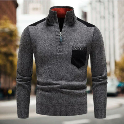 Canelo | Pull zippé pour homme | Chaud