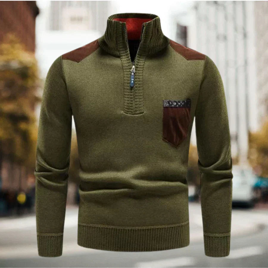Canelo | Pull zippé pour homme | Chaud