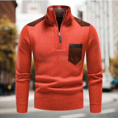 Canelo | Pull zippé pour homme | Chaud