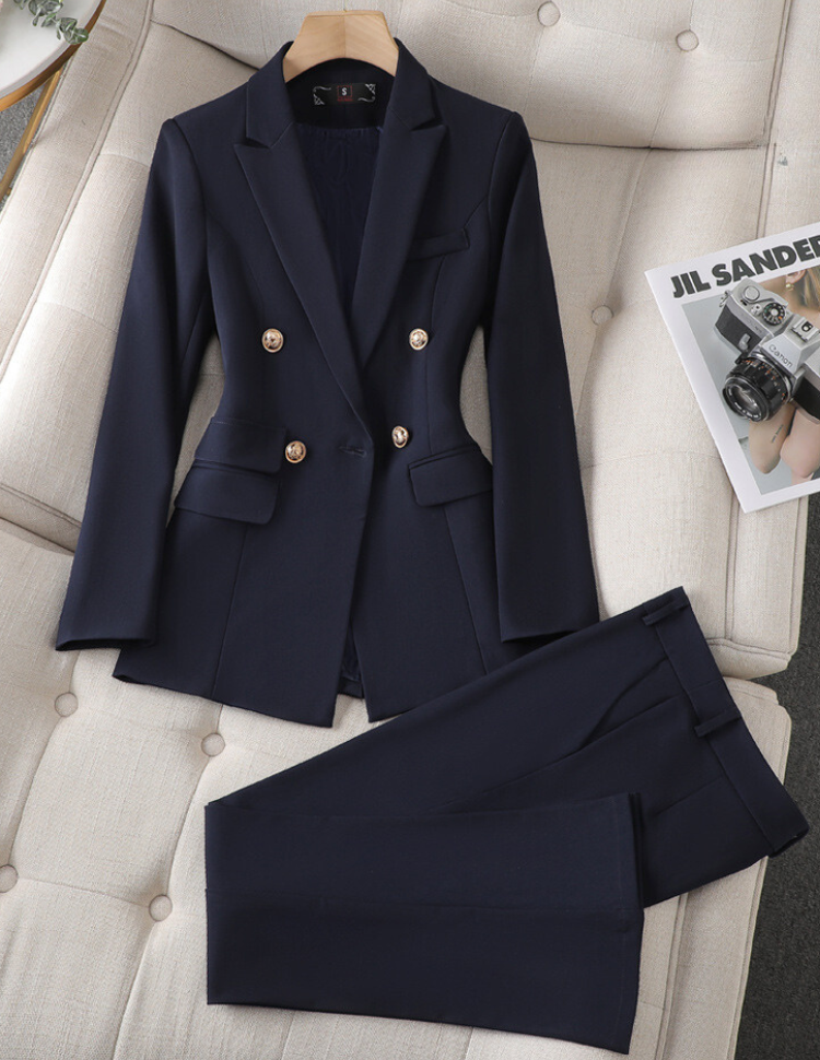Ensemble polyvalent blazer-pantalon pour femmes