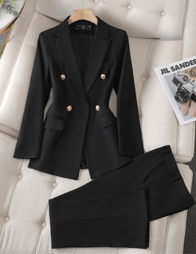 Ensemble polyvalent blazer-pantalon pour femmes
