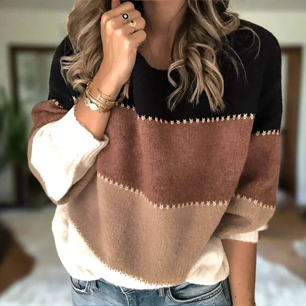 AtelierDeRoche™ |Pull Doux à Rayures