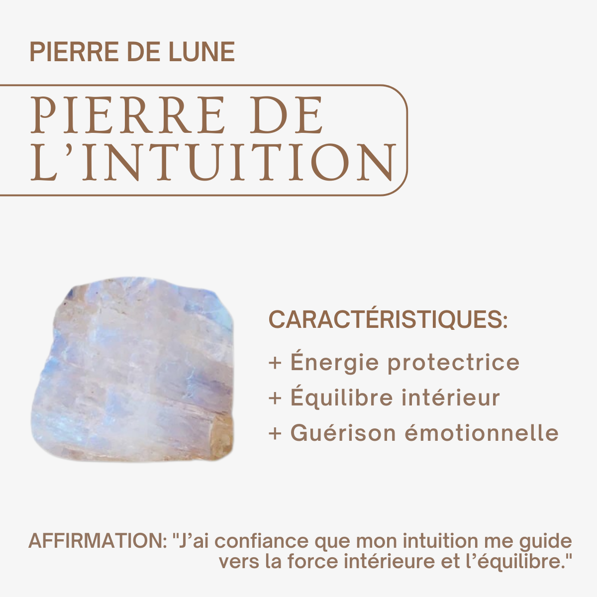 Boucles d’oreilles raffinées en pierre de lune