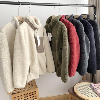 Lorenza - Veste d'hiver effet nounours pour femme