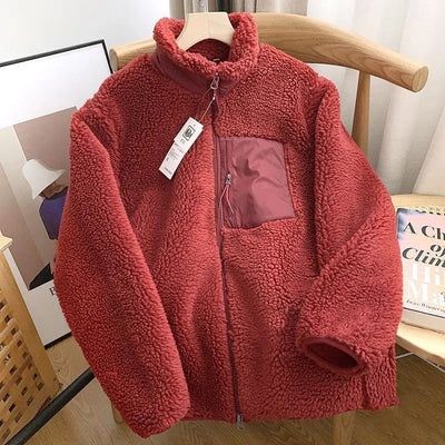 Lorenza - Veste d'hiver effet nounours pour femme