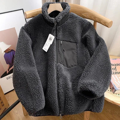 Lorenza - Veste d'hiver effet nounours pour femme