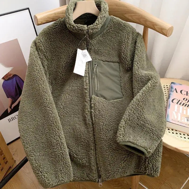 Lorenza - Veste d'hiver effet nounours pour femme