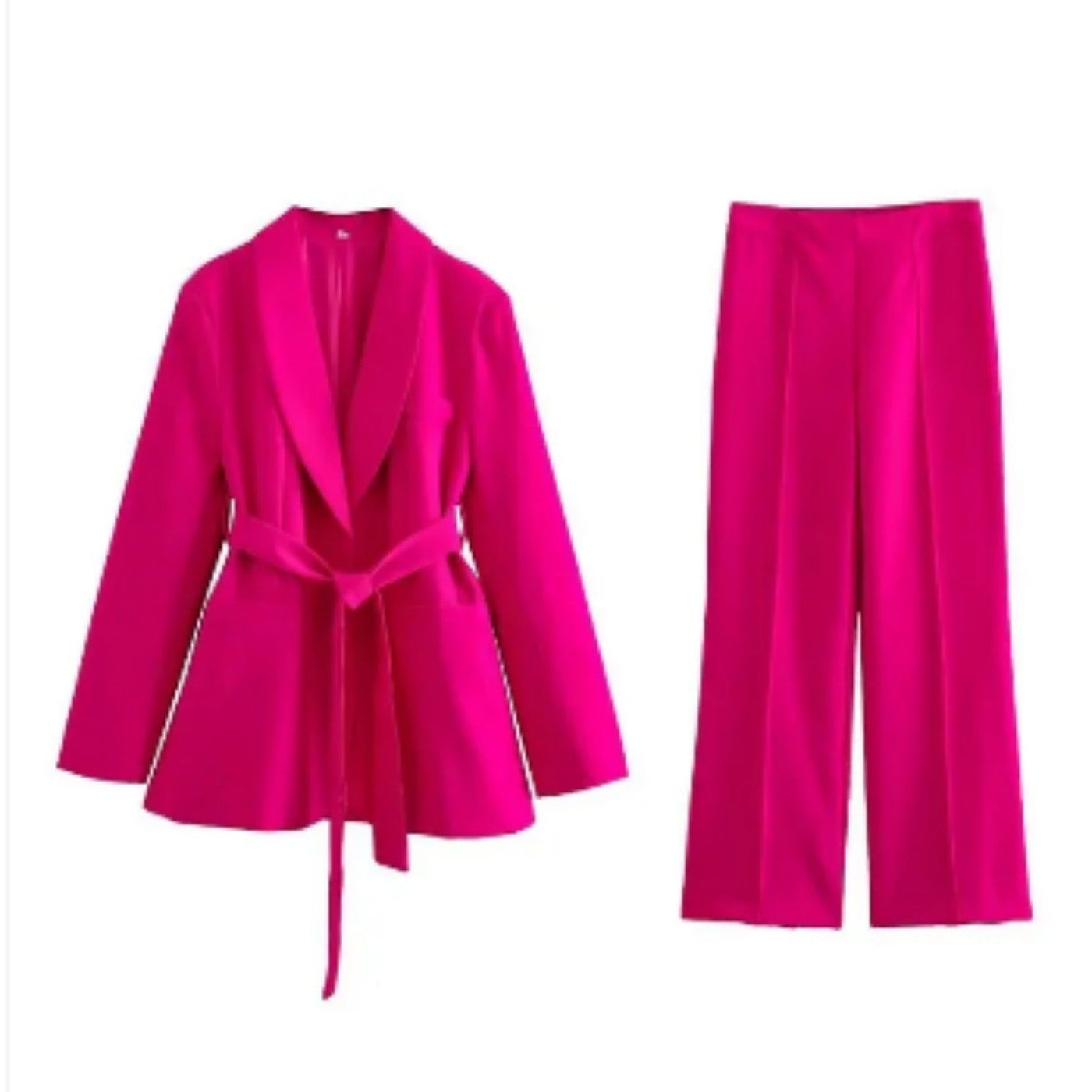Tariro – Ensemble Tailleur Moderne avec Blazer Cintré et Pantalon Chic