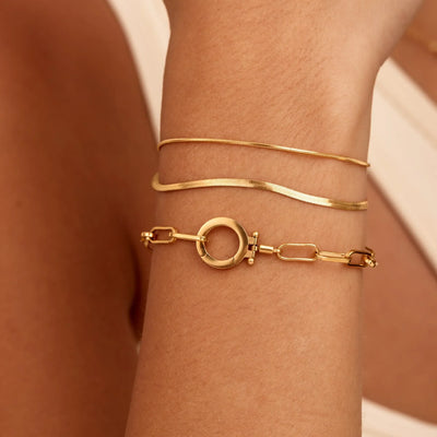 Edmonton Essence™ | Paperclip Chain Bracelet