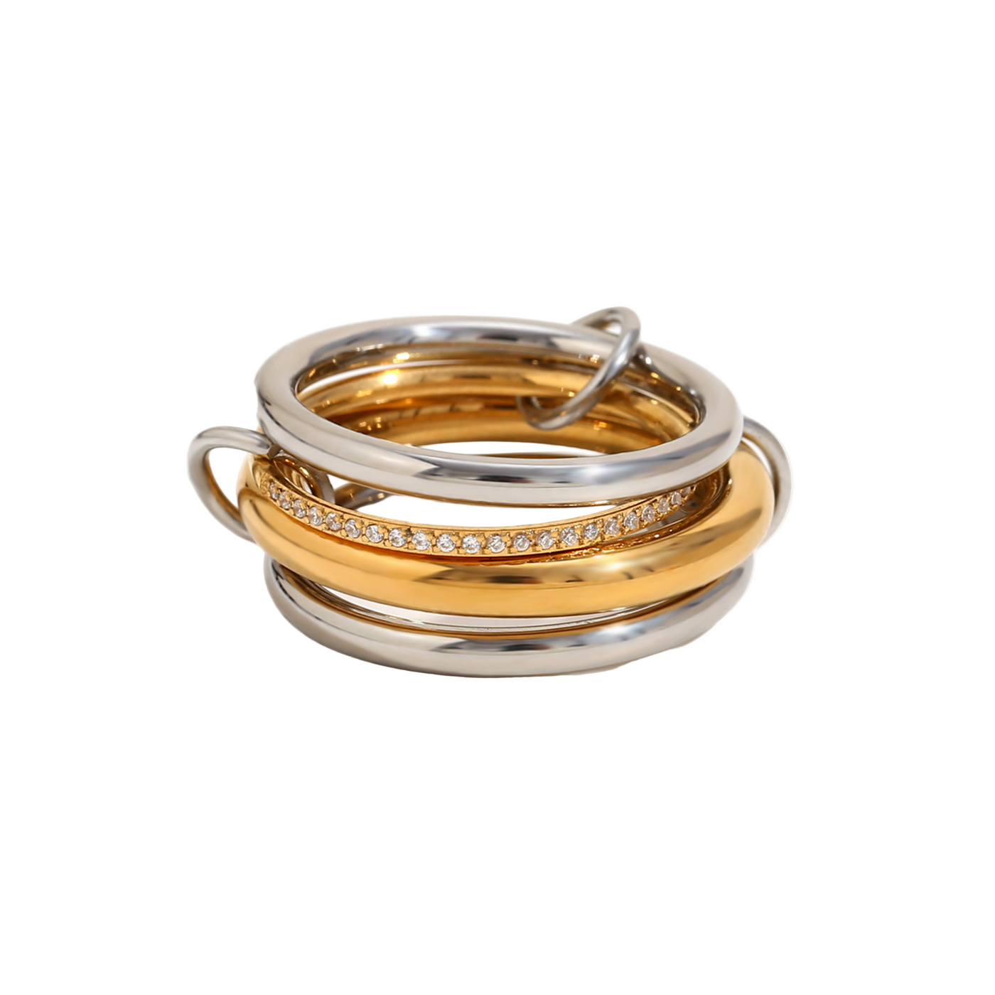 Stella – Set de Bagues Diamantées