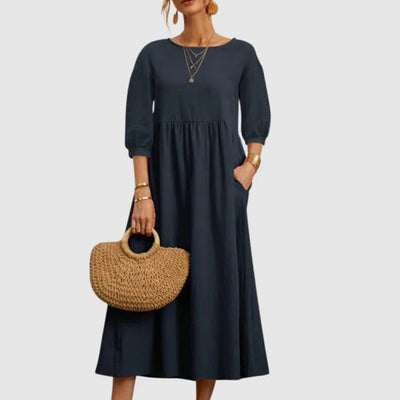 Inès - Robe longue élégante