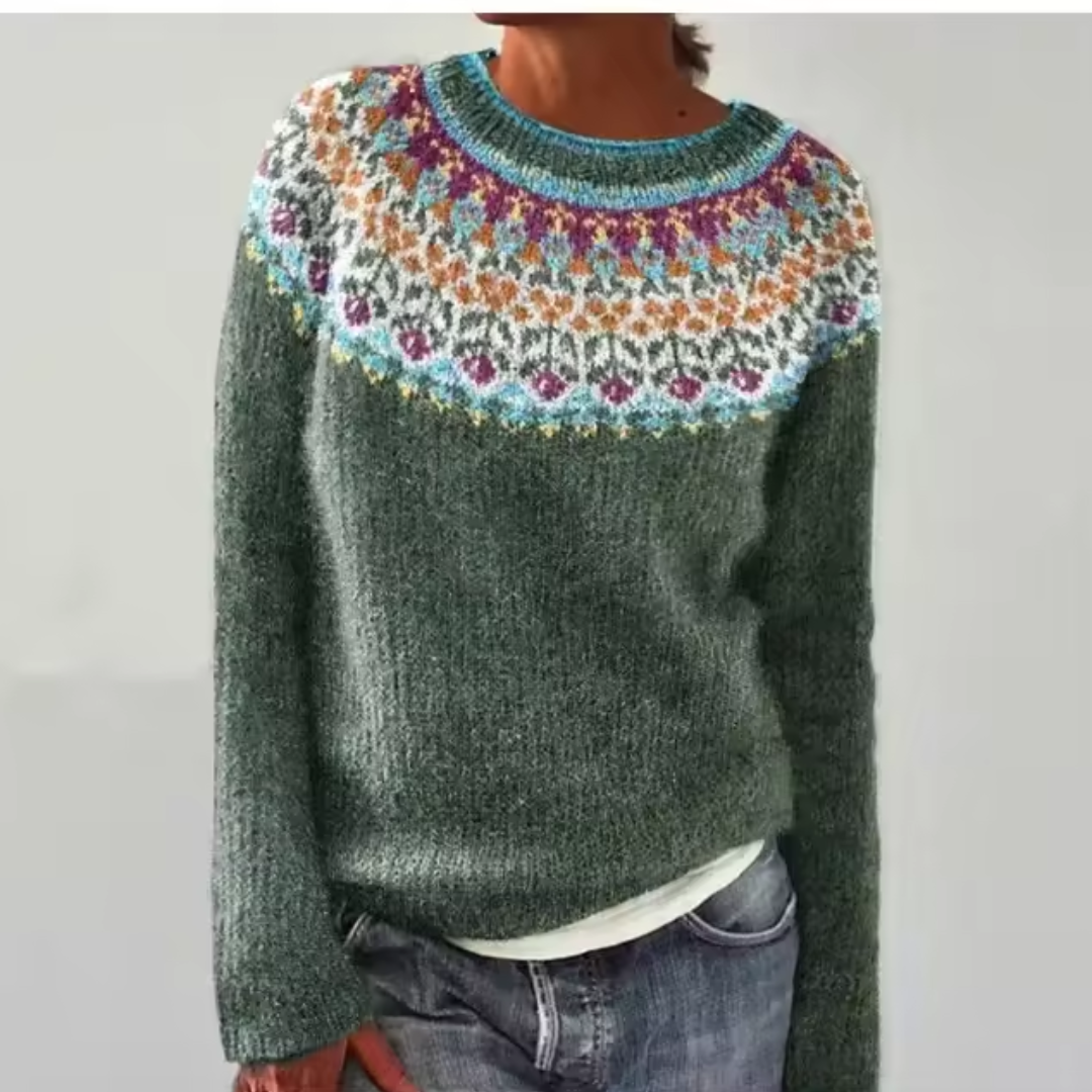 Elisa | Pull Rétro Convivial