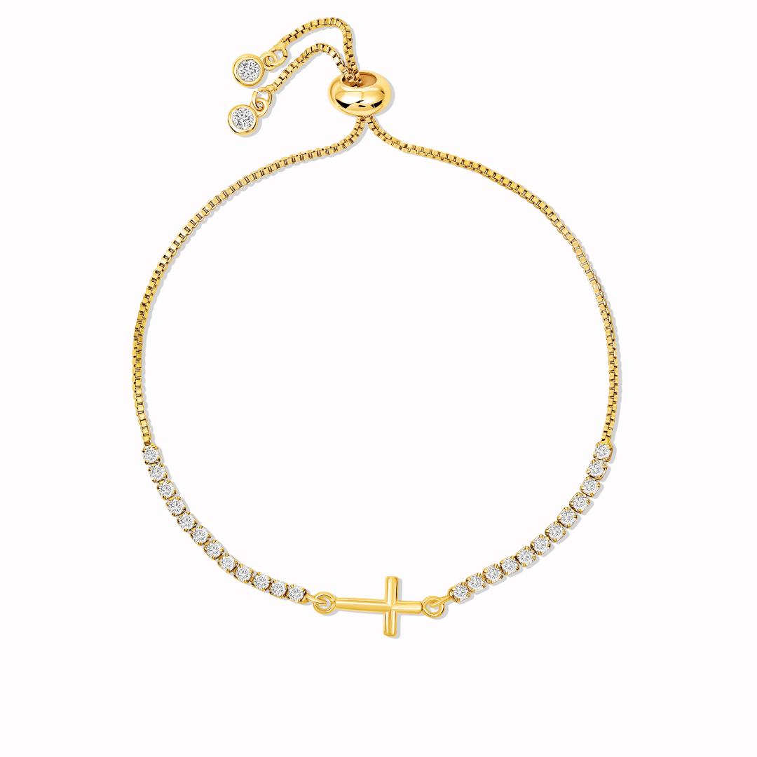 Edmonton Essence™ | Stylish Cross Bracelet