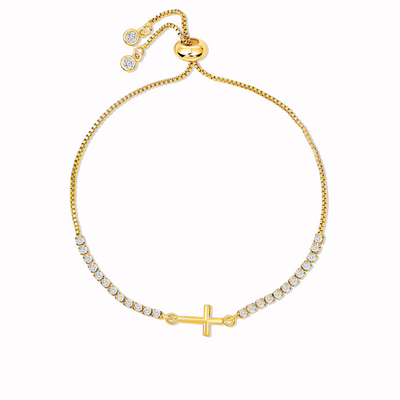 Edmonton Essence™ | Stylish Cross Bracelet