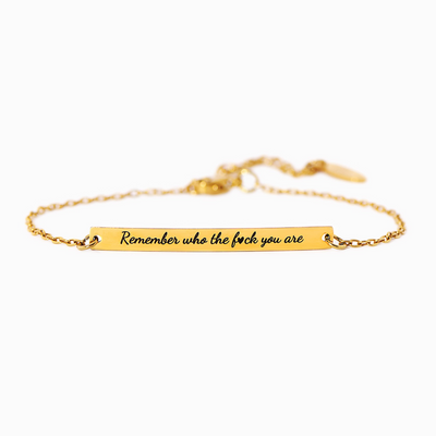 Edmonton Essence™ | Motivational Bar Bracelet