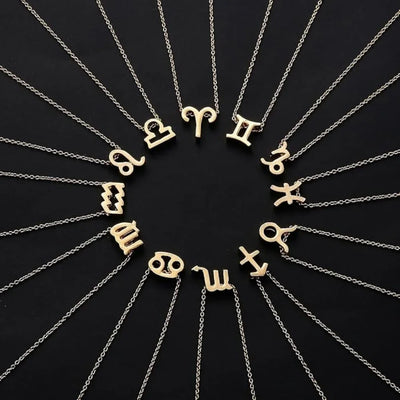 Collier Signe du Zodiaque Doré 18K – Élégance & Personnalité