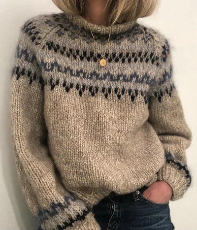 AtelierDeRoche™ | Pull tricoté à col roulé