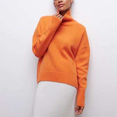 ArtelierDeRoche™ | Col roulé pull-over lacé