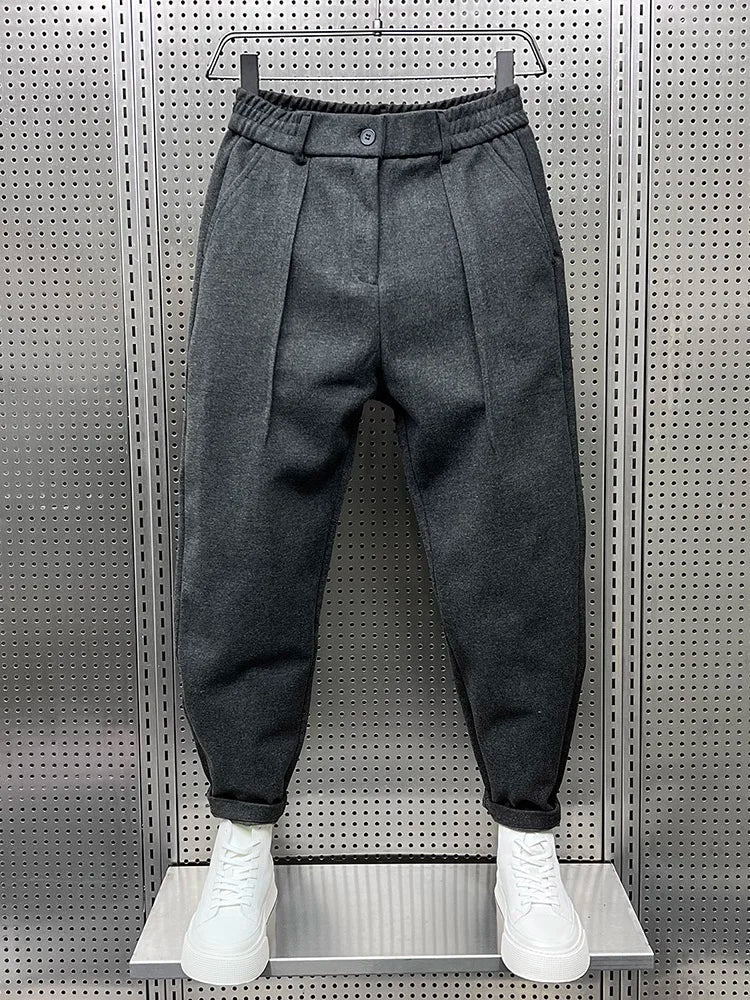 Mark - Pantalon texturé sophistiqué
