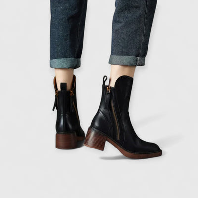 Serene | Bottines élégantes à talon block