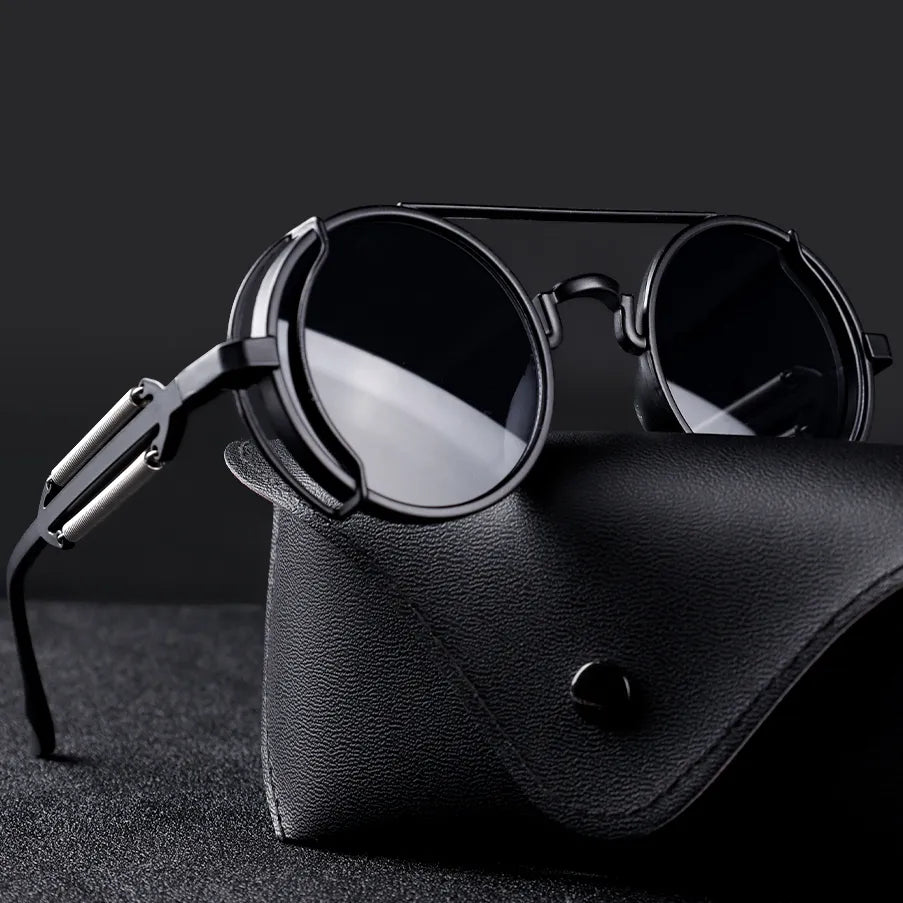 Bastien - Lunettes de soleil vintage steampunk