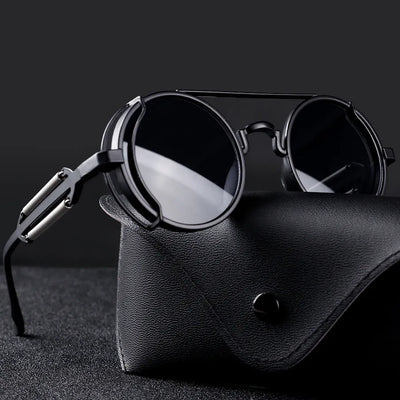 Bastien - Lunettes de soleil vintage steampunk