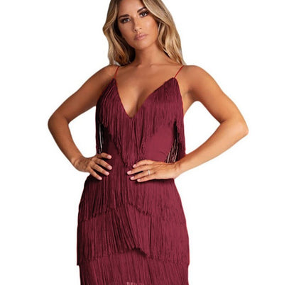 Emma | Robe de Soirée paillette pour femme | Mini
