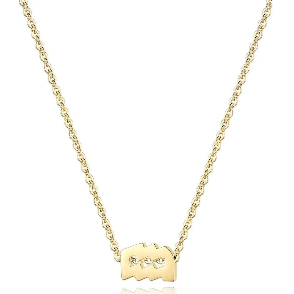 Collier Signe du Zodiaque Doré 18K – Élégance & Personnalité