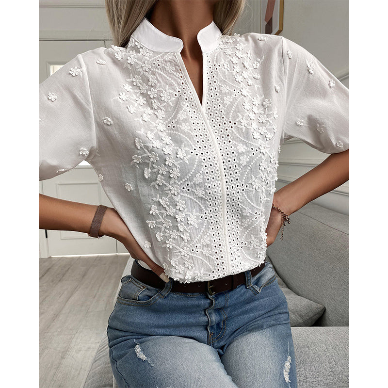 Celine | Chemisier blanc pour femme