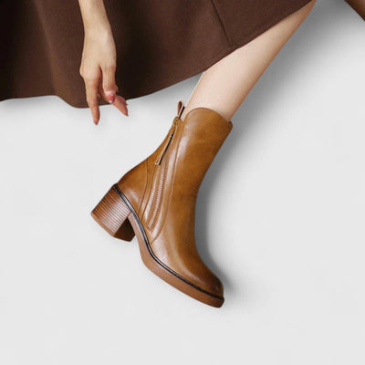 Serene | Bottines élégantes à talon block