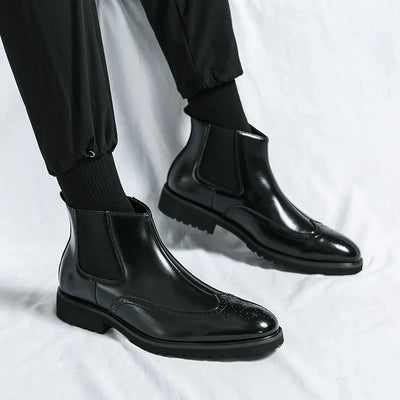 Dwight | Bottines Chelsea en simili cuir