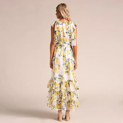 Anisha | Robe Maxi à Imprimé Décontracté pour Femme