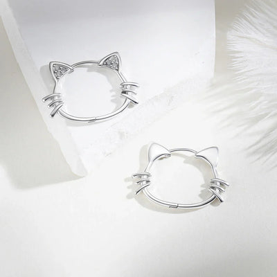 Boucles Feloria – L’éclat tendre de l’argent sterling