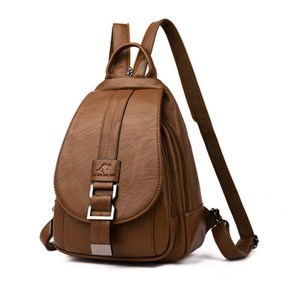 Sac à dos en cuir pour femmes