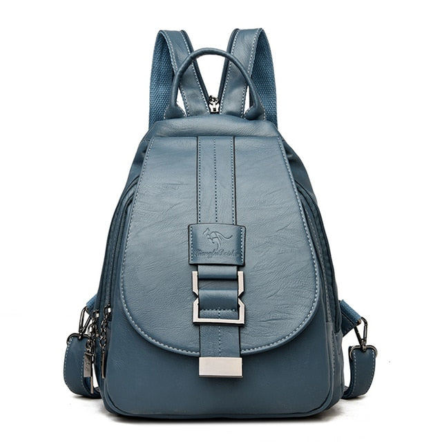 Sac à dos en cuir pour femmes