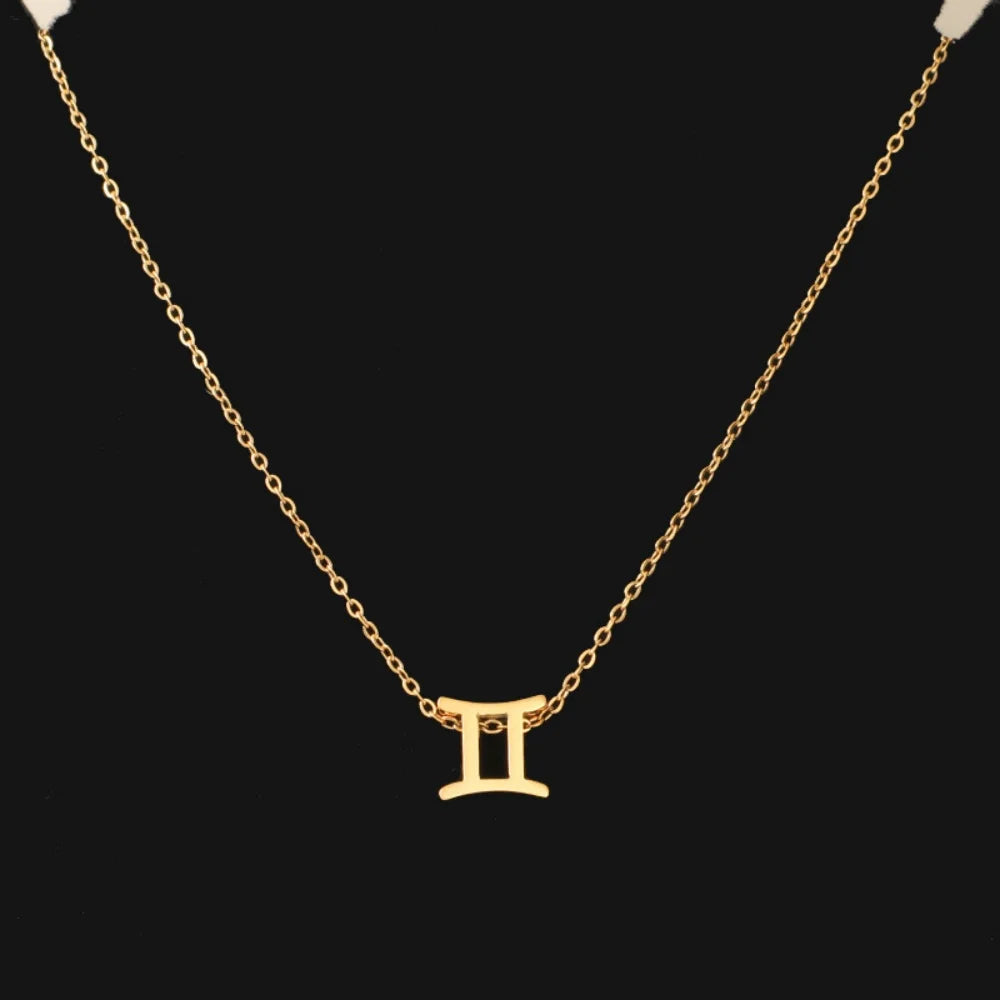 Collier Signe du Zodiaque Doré 18K – Élégance & Personnalité
