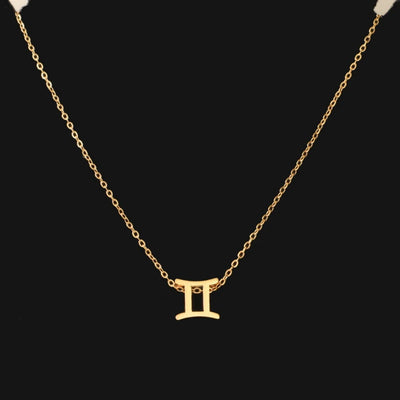 Collier Signe du Zodiaque Doré 18K – Élégance & Personnalité