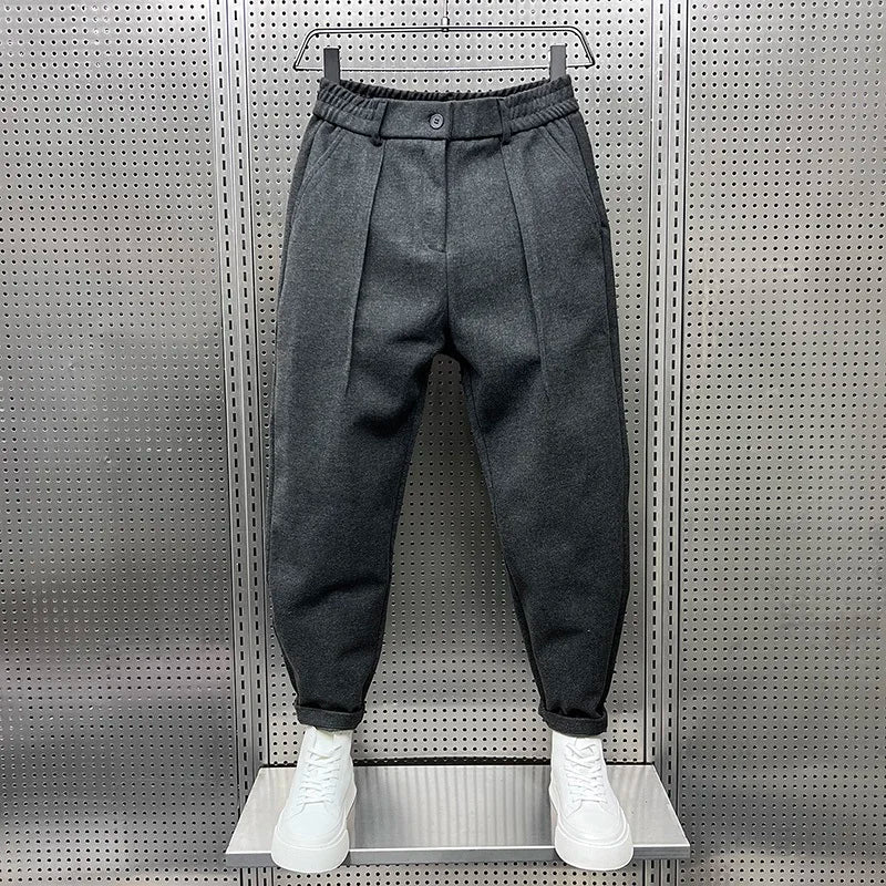 Mark - Pantalon texturé sophistiqué