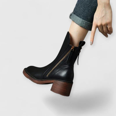 Serene | Bottines élégantes à talon block
