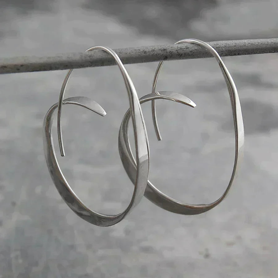 Boucles d’oreilles spirales