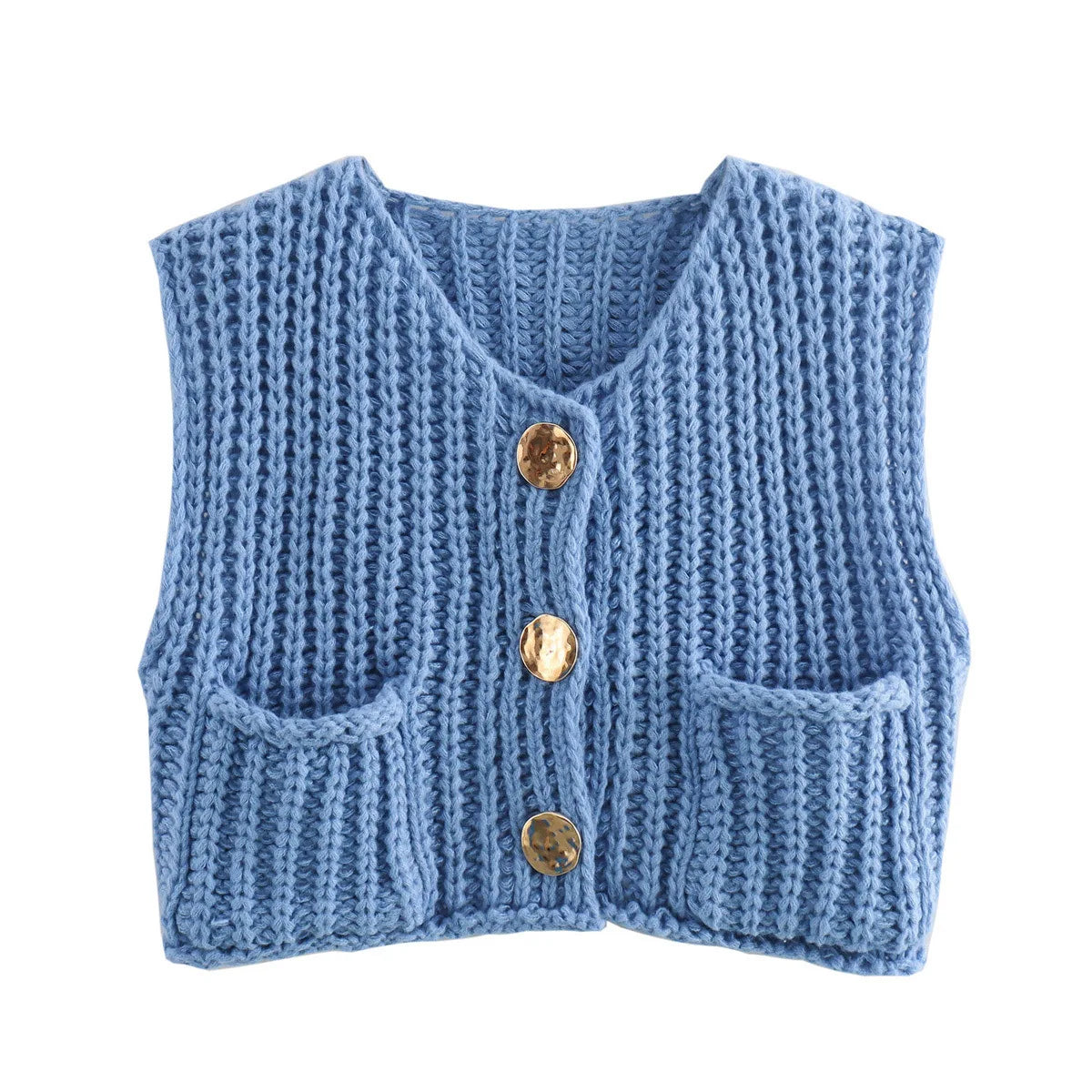 Angelique - Cardigan douillet en tricot à boutons