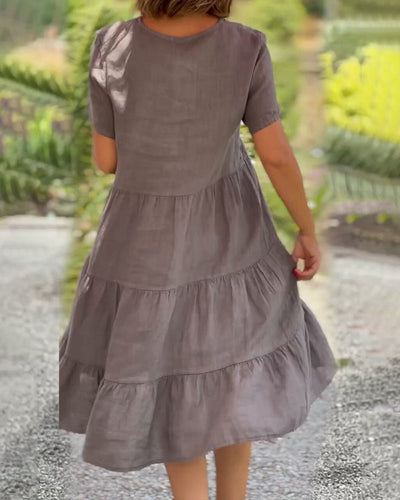 Virella™ Robe en coton et lin