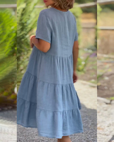 Virella™ Robe en coton et lin